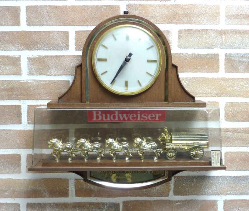 SIGN BEER BUDWEISER HORSES Made in usa