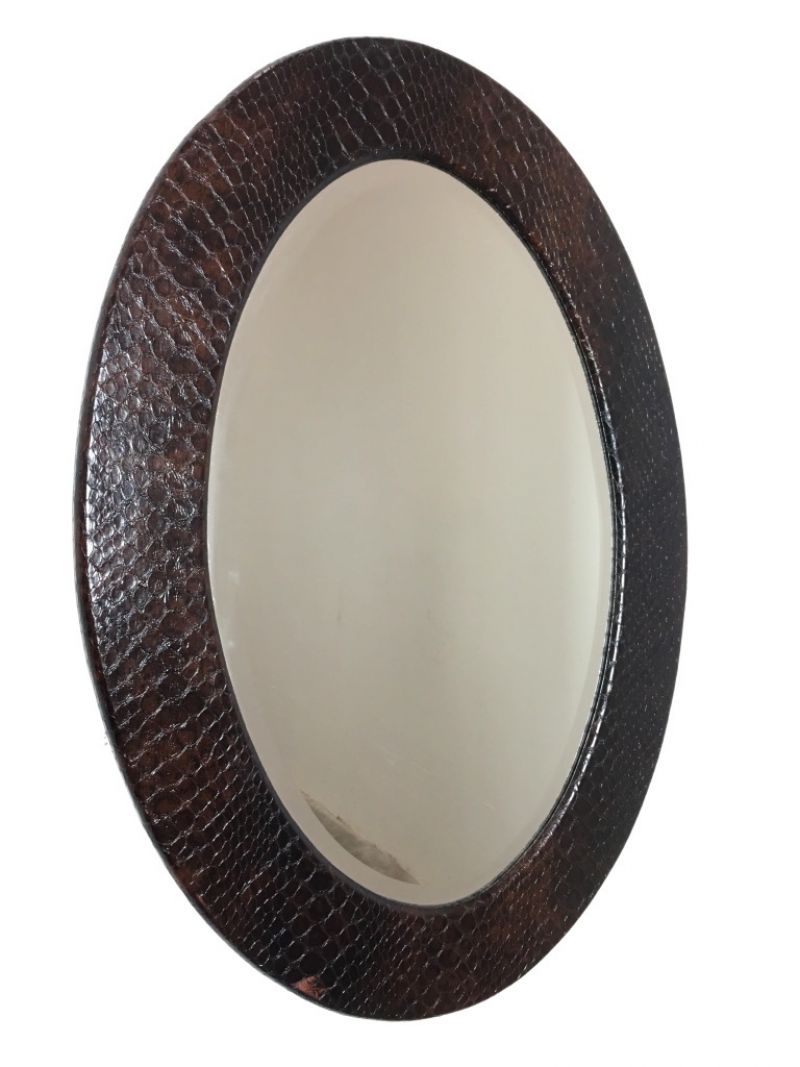 Oval Mirror 60s -Made in Italy-