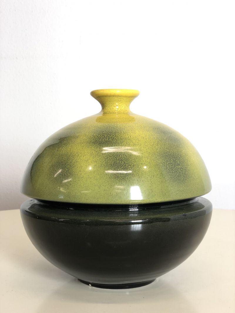 Vintage 1960s Ceramic Vase STUDIO 2 A -Made in Italy-