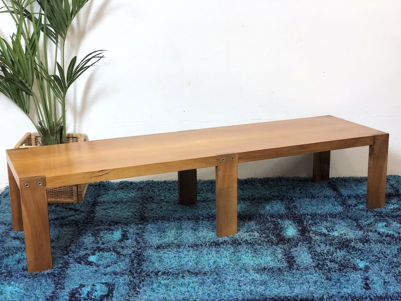 Double Modern Vintage 60s Coffee Table Made in Italy