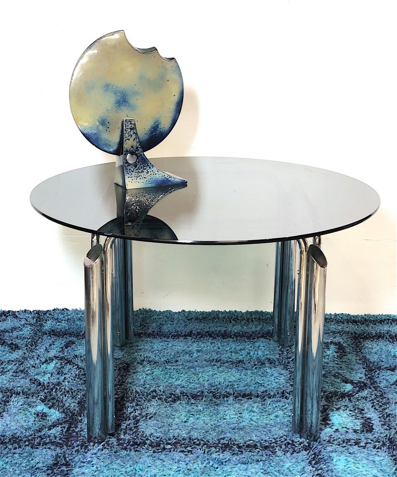 Vintage 70s table SPACE AGE Made in Italy