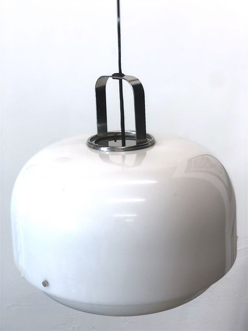 ZURIGO pendant chandelier Design LUIGI MASSONI By GUZZINI 1960s - Made in Italy -
