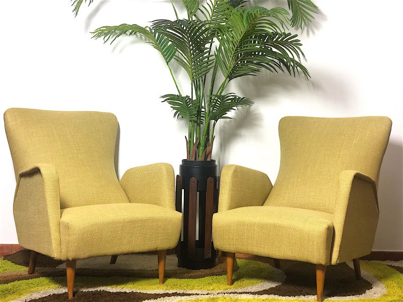 Coppia di Poltrone Vintage Anni 50 Made in  Italy