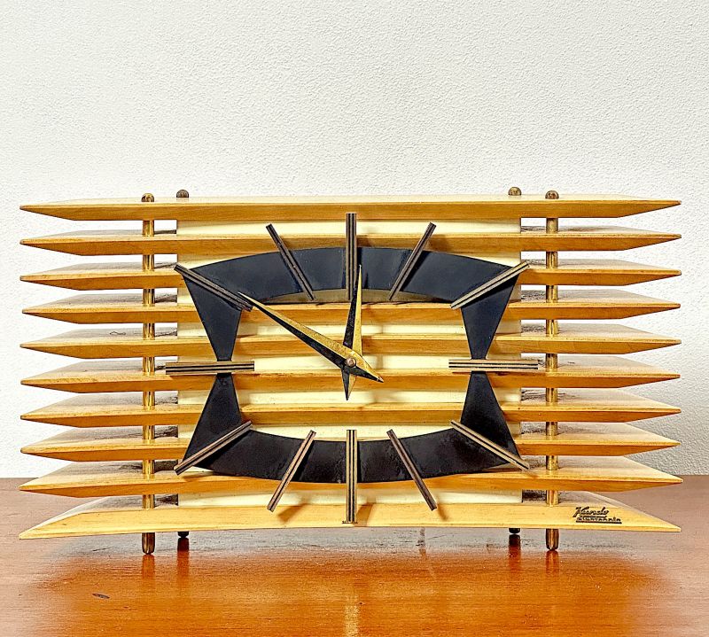 Orologio da camino vintage KUNDO Electronic – Germania, anni ’60