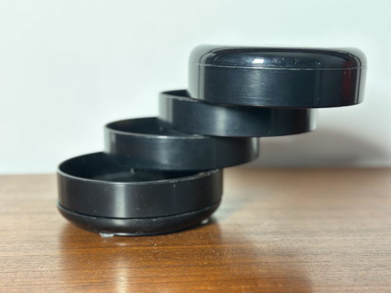 Organizer da scrivania girevole Multiplor Design Rino Pirovano By Rexite 1977 Made in italy -