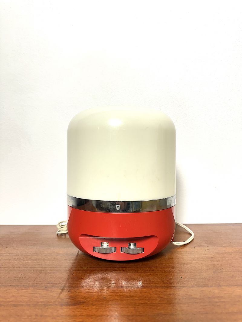 EUROPHON Orange Lamp / AM Radio Design Adriano Rampoldi Made in Italy
