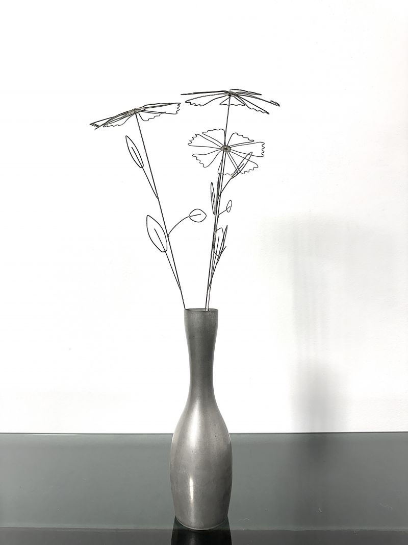 Vaso Minimalista  PELTRO CESARE Anni 70 Made in Italy