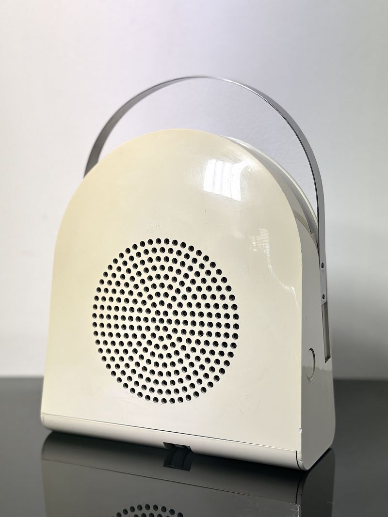 Mangiadischi Minerva GA 45 Pop Design Mario Bellini 1968 Made in Italy