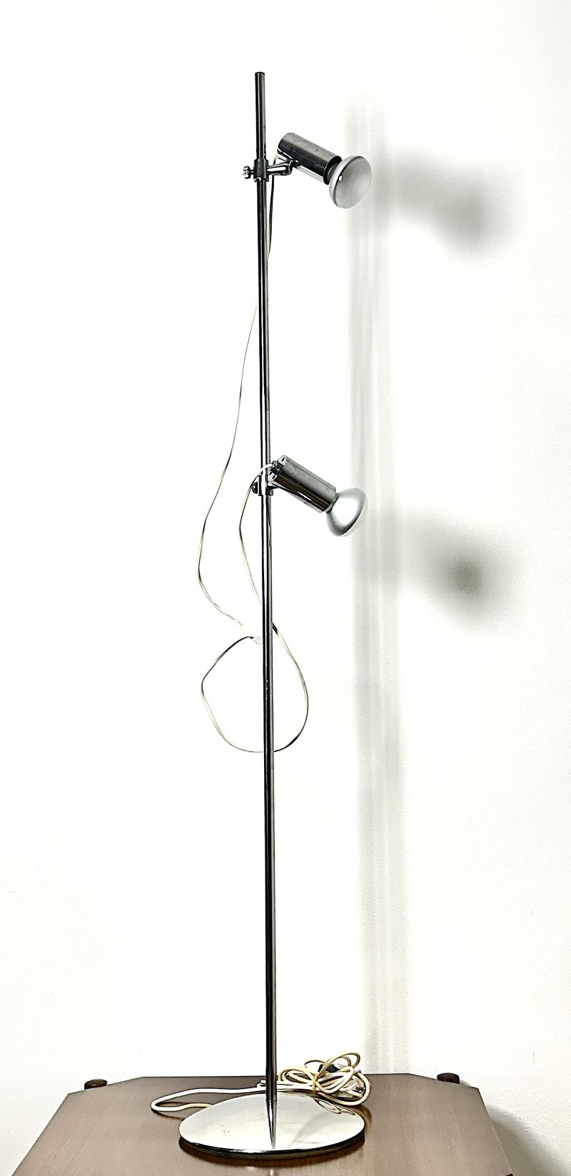 Lampada / Piantana a due luci  REGGIANI Vintage Anni 70 Made in Italy