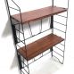 Modular Wall Bookcase 1960s-Made in Italy-