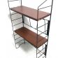 Modular Wall Bookcase 1960s-Made in Italy-