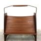 Teack magazine rack 1960s Made in Italy