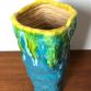 Vaso Porta Fiori Modernista Anni 80 - Made in italy -