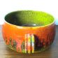 80's Modernist Objects Holder Vase - Made in Italy -