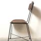 Set of 6 Chairs 1950s Design AUGUSTO BOZZI - Made in Italy -