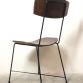 Set of 6 Chairs 1950s Design AUGUSTO BOZZI - Made in Italy -