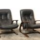 Pair of EXCLUSIVE WESTNOFA armchairs from the 70s