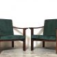Pair of vintage 60's armchairs Made in Denmark
