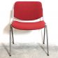 DSC 106 RED chair Anonima Castelli Design Giancarlo Piretti 1960 Made in Italy