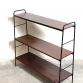 Vintage 60s cabinet with 3 shelves - Made in Italy -