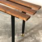 Bench in Vintage Teack 1960s - Made in Italy -