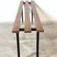 Bench in Vintage Teack 1960s - Made in Italy -