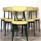 Set of 6 Vintage Chairs 1960s Design Made In Italy