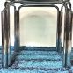 Vintage 70s table SPACE AGE Made in Italy