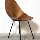 Bent Plywood Chair 1950s Design VITTORIO NOBILI Made in Italy