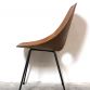 Bent Plywood Chair 1950s Design VITTORIO NOBILI Made in Italy