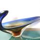 Submerged Pocket Empty Vase in Murano Glass 1960s Made in Italy