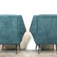 Pair of MINOTTI armchairs 1960s Design Gigi Radice - Made in Italy -