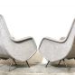 Pair of ISA Armchairs from the 50s ALDO MORBELLI Design Made in Italy