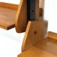 Vintage 60s modular 3-span bookcase - Made in Italy -