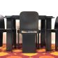 Space Age Game Set from the 70s (4 chairs + 1 table) - Made in Italy -