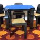 Space Age Game Set from the 70s (4 chairs + 1 table) - Made in Italy -