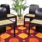 Space Age Game Set from the 70s (4 chairs + 1 table) - Made in Italy -