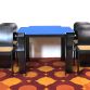 Space Age Game Set from the 70s (4 chairs + 1 table) - Made in Italy -