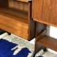 Vintage bookcase design Vittorio Dassi (3 Bays) 1960s Made in Italy