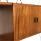 Vintage 2 Bay Freestanding Bookcase By ISA BERGAMO 1960s -Made in Italy-