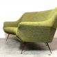 Vintage 3 Seater Sofa design Gigi Radice for Minotti, 1960s Made in Italy