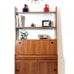Vintage 60s Bookcase / Writing Desk - Made in Italy -