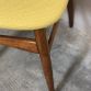 Set di 4 Sedie in Faggio Lt.Yellow Vintage Anni 60 Design SCANDINAVO - Made in Italy-