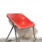 Armchair PLONA (RED) By GIANCARLO PIRETTI for ANONIMA CASTELLI Made in Italy