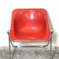 Armchair PLONA (RED) By GIANCARLO PIRETTI for ANONIMA CASTELLI Made in Italy