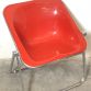 Armchair PLONA (RED) By GIANCARLO PIRETTI for ANONIMA CASTELLI Made in Italy