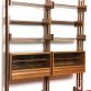 Vintage 2-bay Teack Bookcase from the 1960s - Made in Italy -