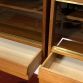 Vintage 2-bay Teack Bookcase from the 1960s - Made in Italy -