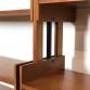 Vintage 2-bay Teack Bookcase from the 1960s - Made in Italy -