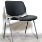 Sedia DSC 106 BLACK - B - Anonima Castelli Design Giancarlo Piretti 1960 Made in Italy